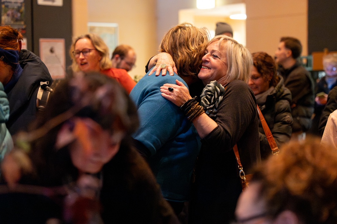 Und zwischendurch und hinterher war Zeit für viele schöne Begegnungen © Eva Lotte Niegel 