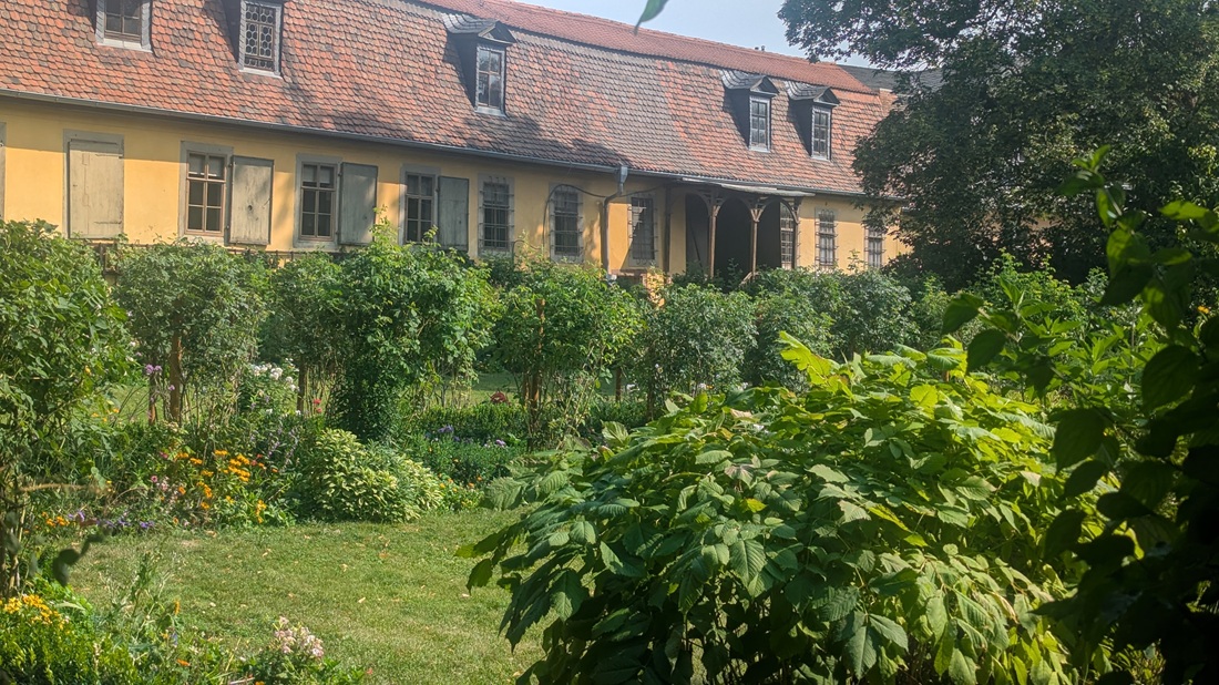 Goethes Hausgarten am Frauenplan in Weimar wir in den nächsten vier Jahren umgebaut.