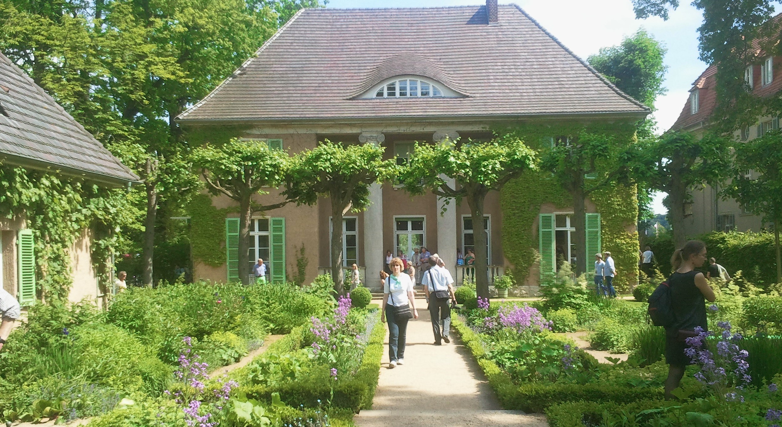 Bauerngarten vor der Liebermann Villa © GartenRadio.fm