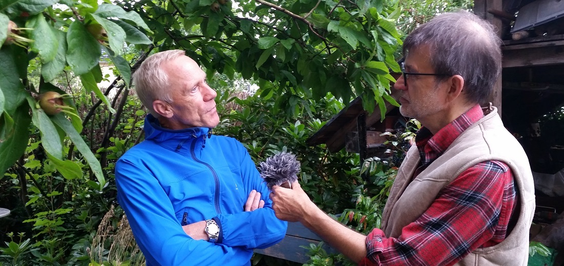 Prof. Ingo Froboese und Stefan Quilitz © Gartenradio.fm