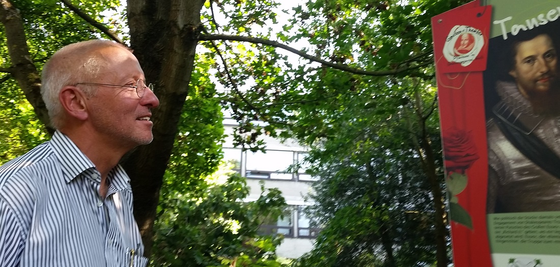 Dr. Stefan Schneckenburger, Leiter des Botanischen Gartens Darmstadt © Gartenradio.fm