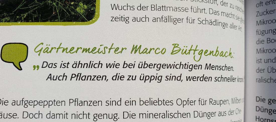 Mit gesundem Menschenverstand lassen sich die Bedürfnisse von Pflanzen nachempfinden 