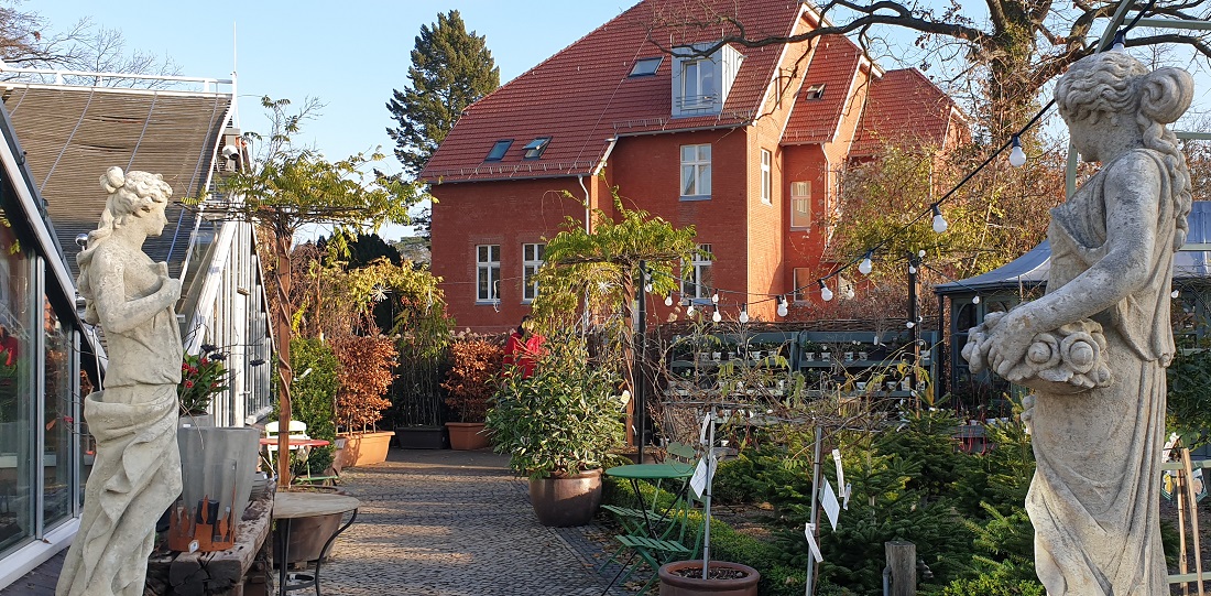 Edles Ambiente empfängt die Besucher der Gartenakademie © GartenRadio.fm