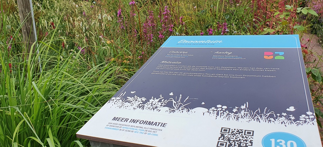 Handy auf den QR-Code halten und schon ist der Gartenplan verfügbar. © GartenRadio.fm