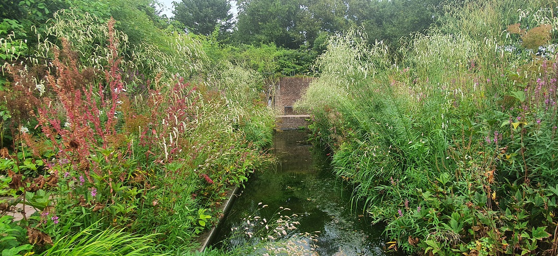 Ein Traumgarten, gestaltet von den beiden Künstlern Gert Tabak und Ton ter Linden.© GartenRadio.fm