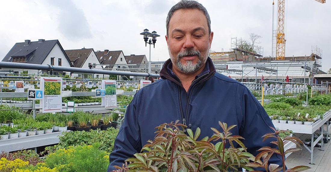 Janek Weber in der Alexianer Klostergärtnerei © GartenRadio