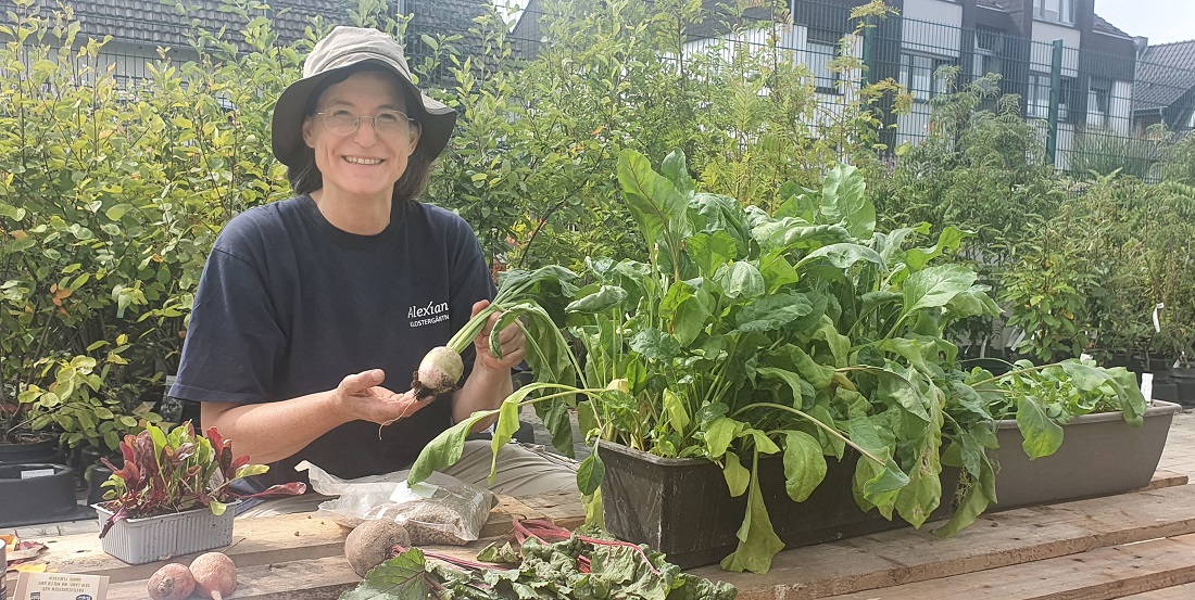 Gärtnermeisterin Dagmar Hauke hat schon vieleSorten ausprobiert.  © GartenRadio.fm