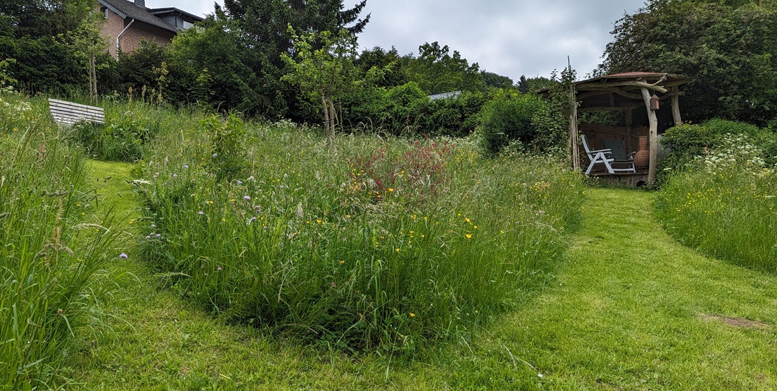 Mit Wege lässt sich ein Garten spannend gestalten. © GartenRadio.fm